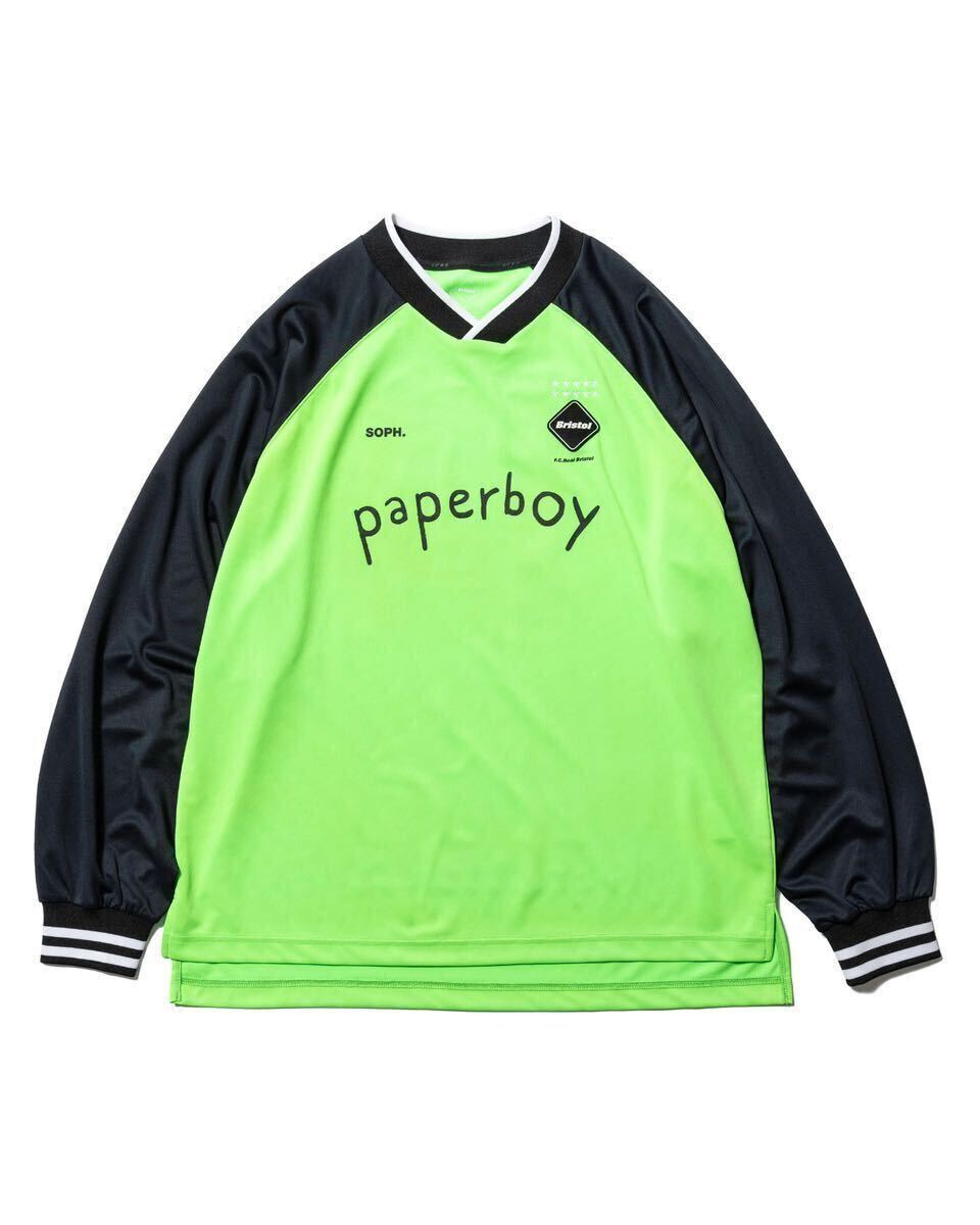 XL 新品 送料無料 FCRB 24AW paperboy L/S OVERSIZED GAME SHIRT XL 新品 送料無料 FCRB 24AW paperboy L/S OVERSIZED GAME SHIRT