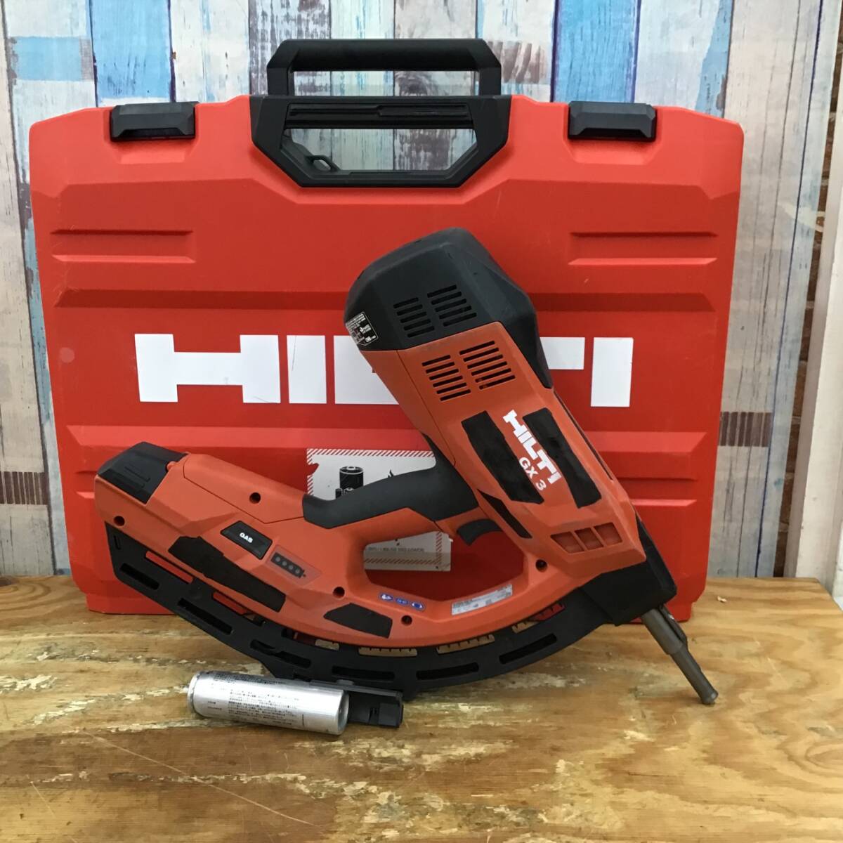 Yahoo!オークション - ヒルティ(Hilti) ガスネイラ GX3 落とせ Yahoo!オークション - ヒルティ(Hilti) ガスネイラ GX3 落とせ