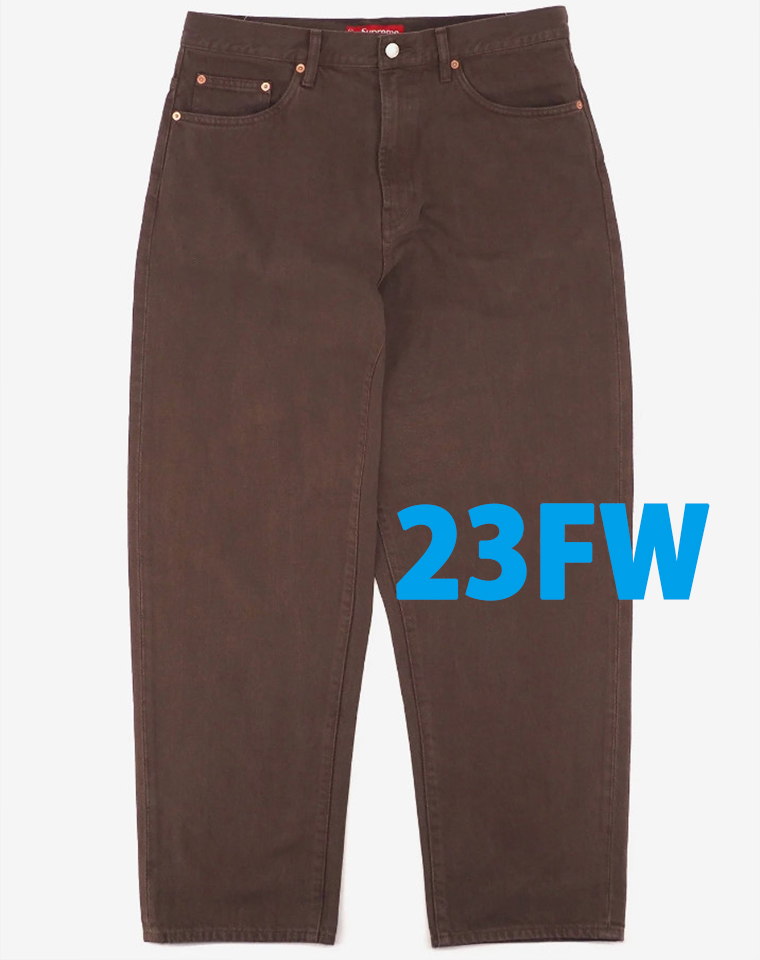 W34 23FW Supreme Baggy Jean Light Brown バギー ジーンズ W34 23FW Supreme Baggy Jean Light Brown バギー ジーンズ