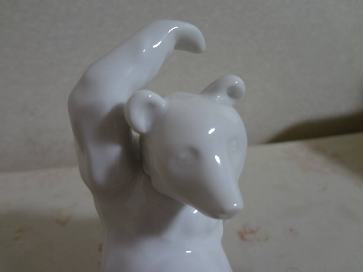 KPM ベルリン 王立磁器製陶所 PLAYING BEAR ヨハネス・ヘンク ベア クマの置物_画像9