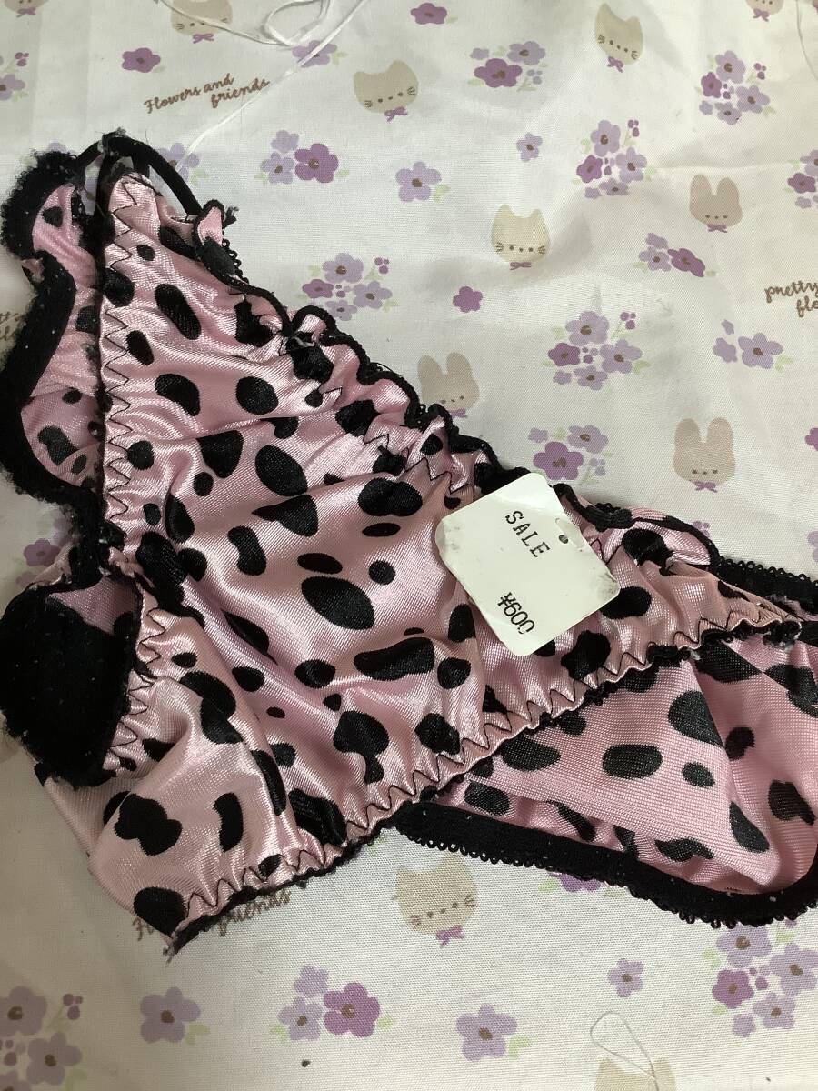 新品サンプル■衛生的■m■あつで■つるつる■水玉■ショーツ未使用品■■