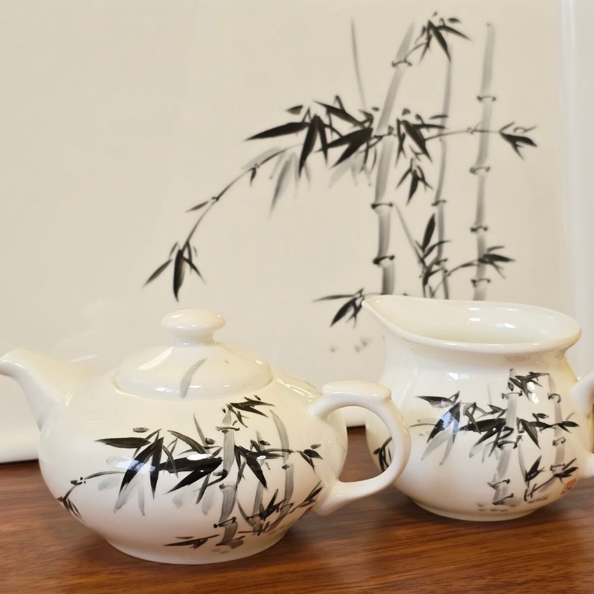 S3646 希少 曹妃牌骨瓷 CAO FEI BONE CHINA 曹妃 清風 皿 茶器 ティーカップ 中国食器 チャイナーズティーセット 札幌発 ヤマト 120サイズ