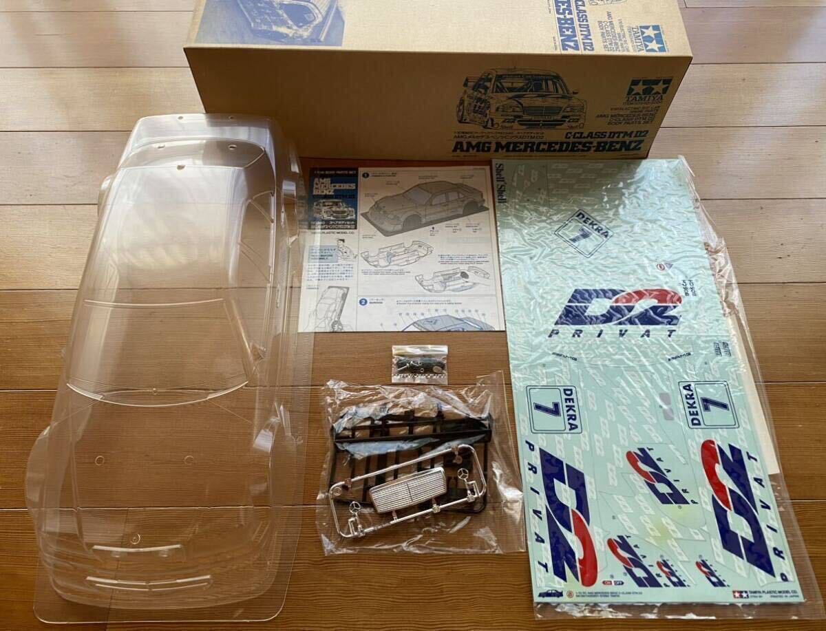 ★タミヤ スペアボディパーツセット★AMG メルセデスベンツCクラス★DTM D2★未使用品★