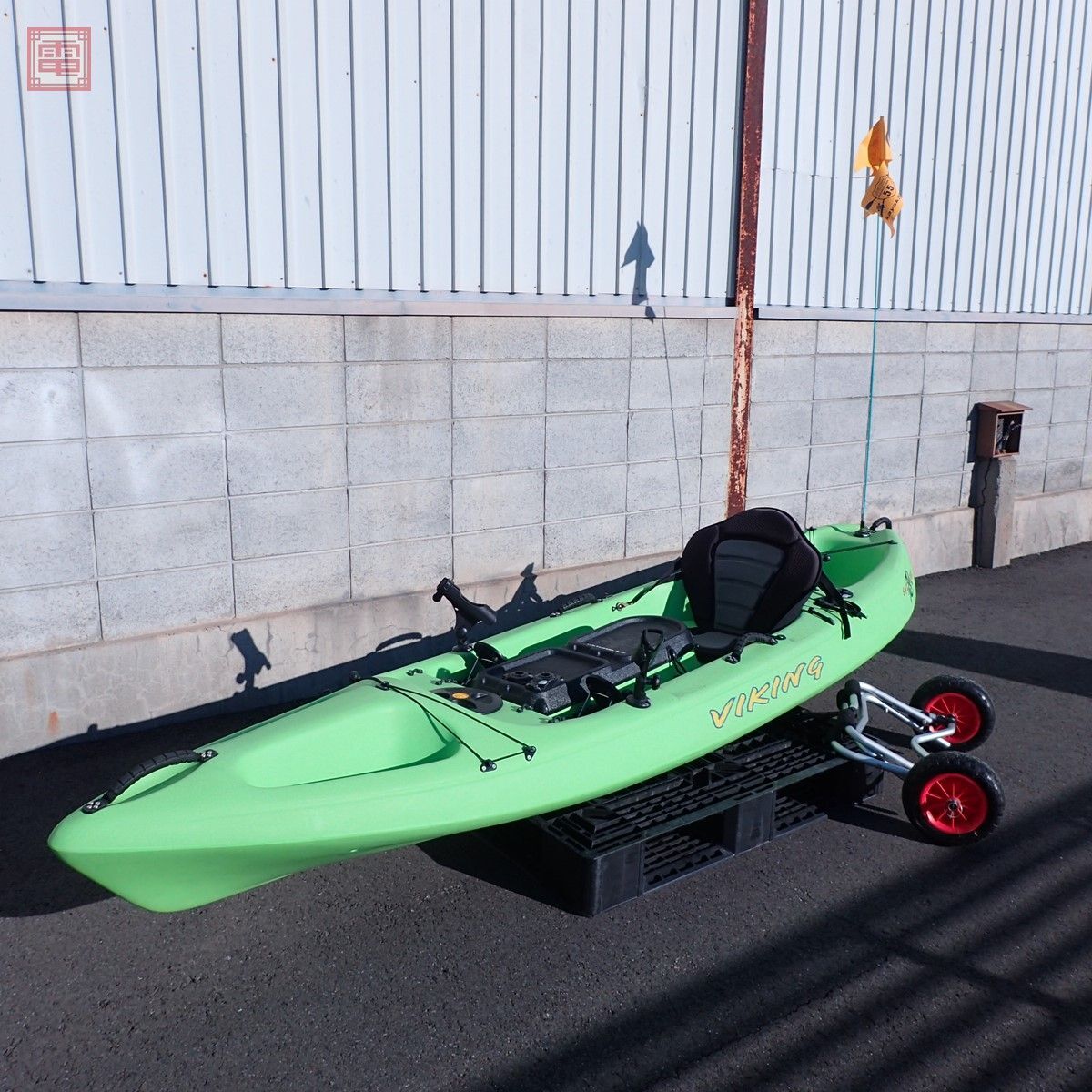 引取限定 バイキングカヤック 忍 SHINOBI VIKING KAYAK ドーリー 引取限定 バイキングカヤック 忍 SHINOBI VIKING KAYAK ドーリー