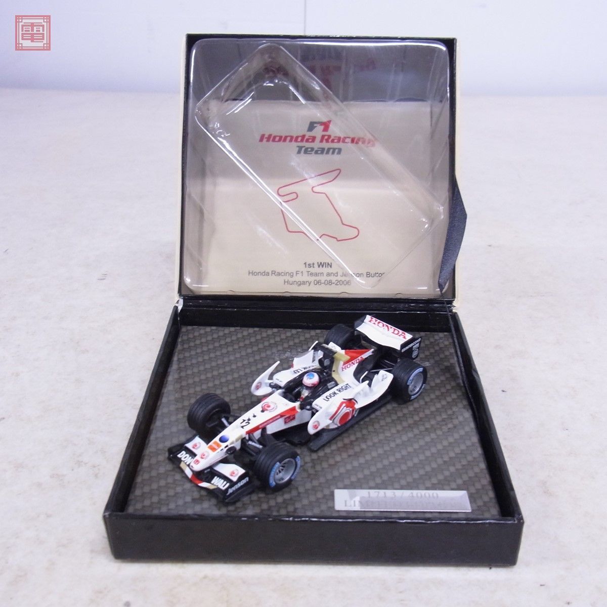 Honda Racing Team 1/43 ホンダ RA106 バトン ハンガリーGP 1st Honda Racing Team 1/43 ホンダ RA106 バトン ハンガリーGP 1st