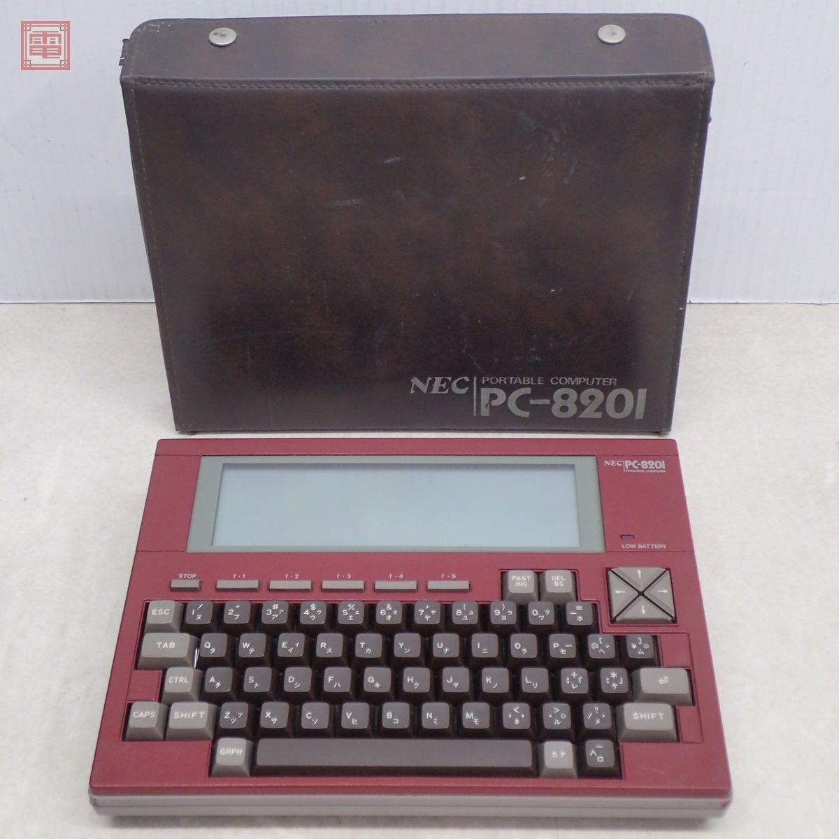Yahoo!オークション - NEC PC-8201 本体 赤 レトロPC ポータブル Yahoo!オークション - NEC PC-8201 本体 赤 レトロPC ポータブル