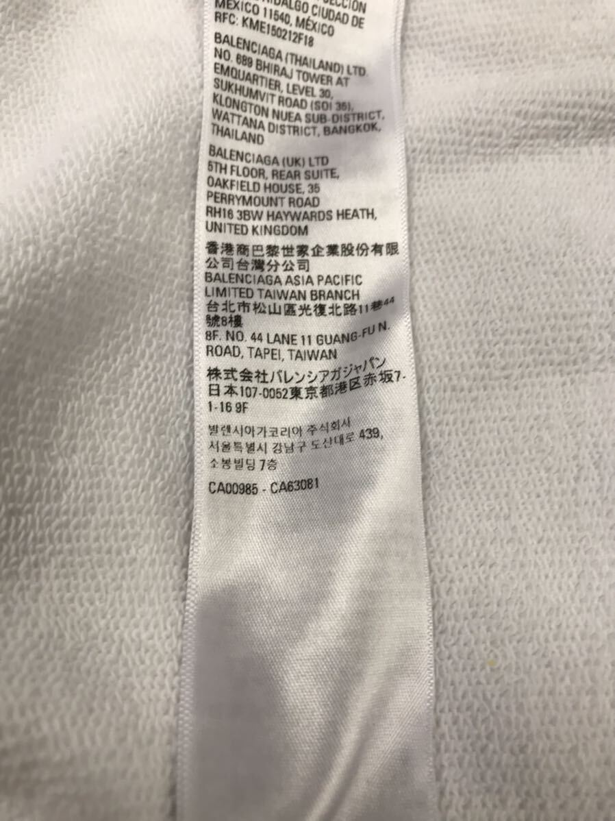 BALENCIAGA バレンシアガ 22AW 729361 TNVL2 Destroyed Logo BALENCIAGA バレンシアガ 22AW 729361 TNVL2 Destroyed Logo