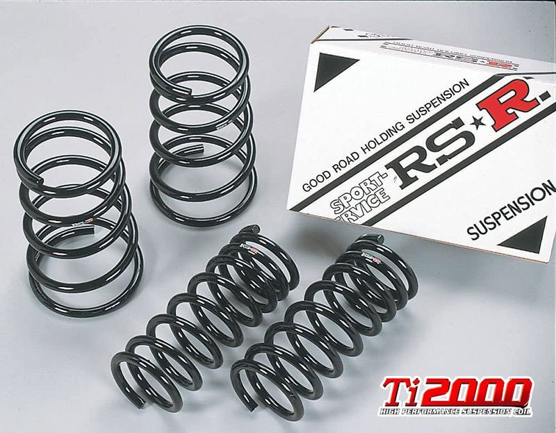 [RS-R_Ti2000 DOWN]CS5W ランサーワゴン_Tツーリング(2WD_1800 TB_H15/2～H19/8)用車検対応ダウンサス[B704TW]