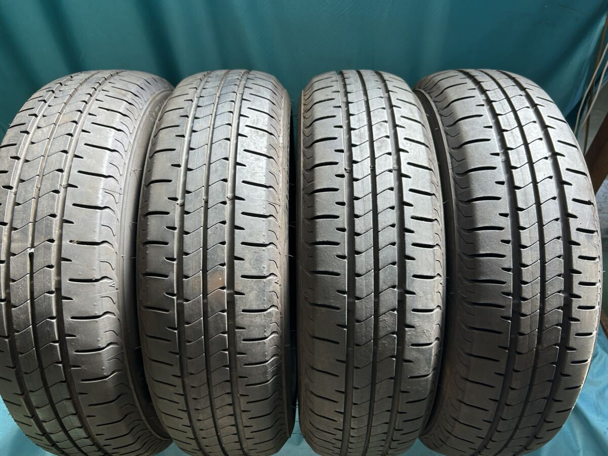 ⑫2022年製155/65R13バリ山！中古タイヤ4本セット　 BRIDGESTONE ブリヂストン NEWNO ニューノ　サマータイヤ 夏タイヤ