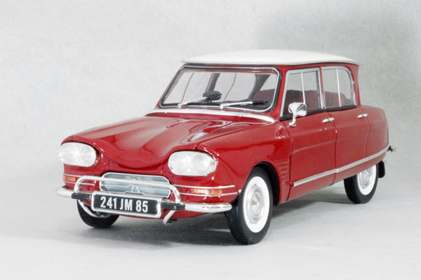 ● 1/18 シトロエン 〓 アミ 6 クラブ / 1968年 コルセア レッド 〓 Citroen Ami