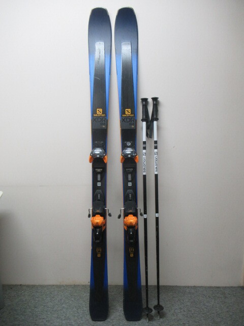 □Salomon XDR 84 TI 172㎝ サロモンスキー板ポール2本付き送料 □Salomon XDR 84 TI 172㎝ サロモンスキー板ポール2本付き送料