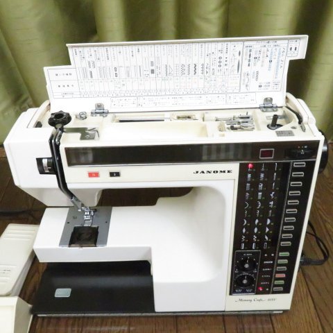 JANOME Janome швейная машина MODEL 6000 Memory Craft память craft foot контроллер имеется электризация подтверждено Junk 