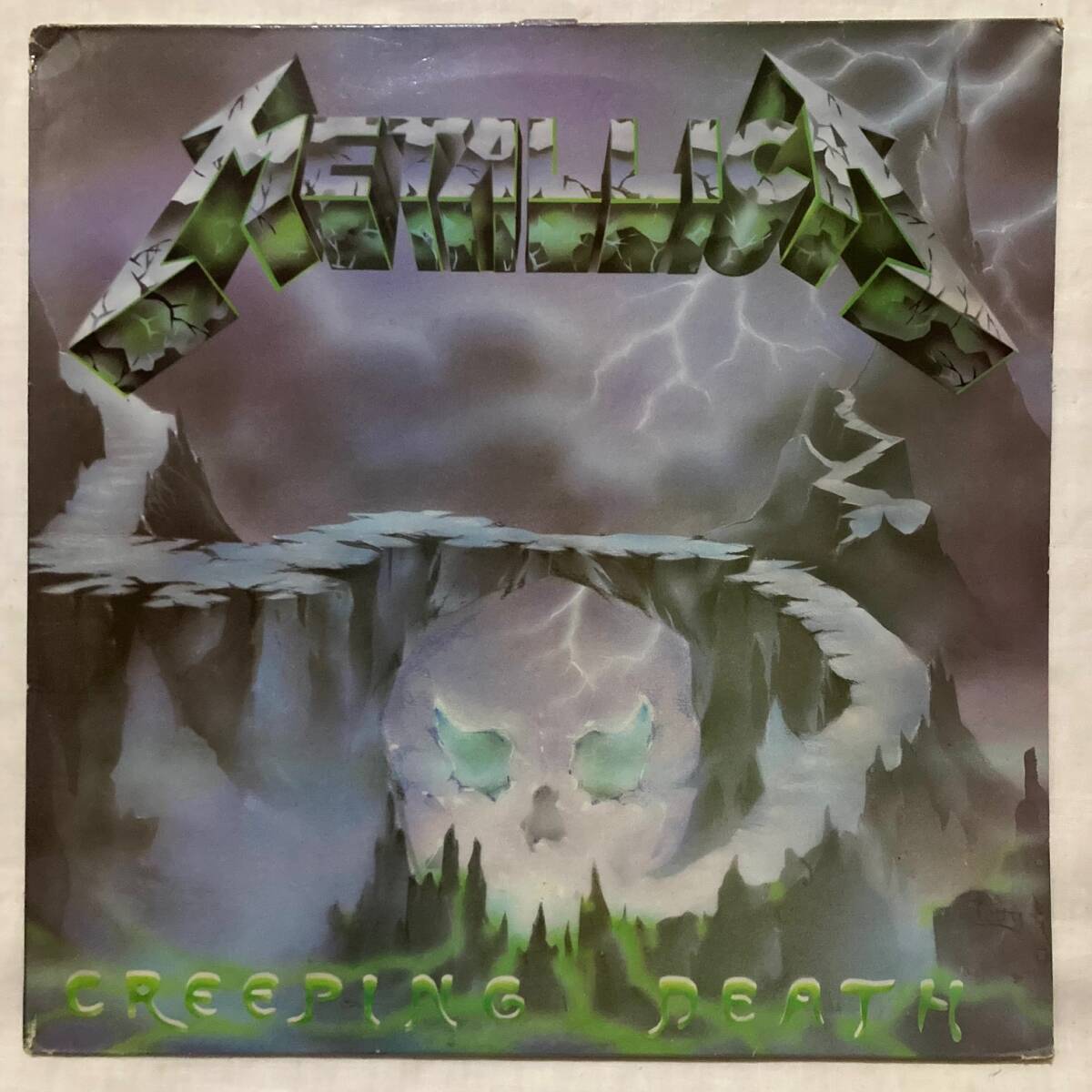 UK盤/オリジナル/Orig/12inch/EP/Metallica/メタリカ/Creeping Death/クリーピング・デス /Music For Nations/12 KUT 112/1984年/レコード