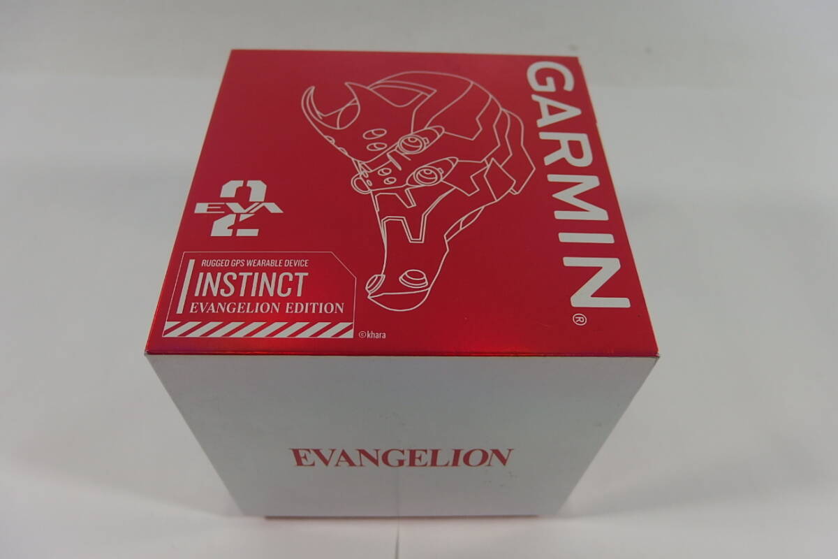 ◆未使用品 GARMIN ガーミン GPSアウトドアウォッチ Instinct インスティンクト Evangelion エヴァンゲリオン Unit02 モデル 010-02064-F2 