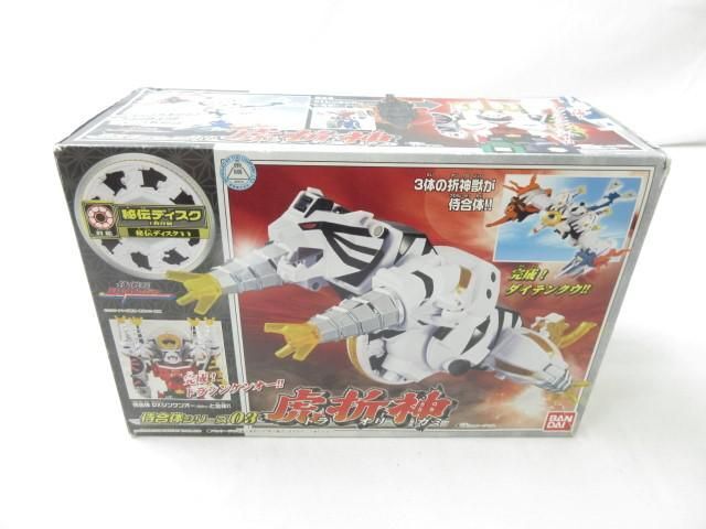 【同梱可】中古品 ホビー BANDAI 侍戦隊シンケンジャー 侍合体シリーズ 03 虎折神