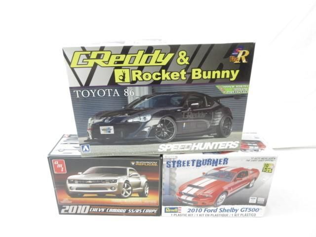 【同梱可】未組立 ホビー アオシマ amt Revell 1/24 トヨタ 86 BUNNY VOLK RACING Ver. 2010 Ford Sherlby GT500 等