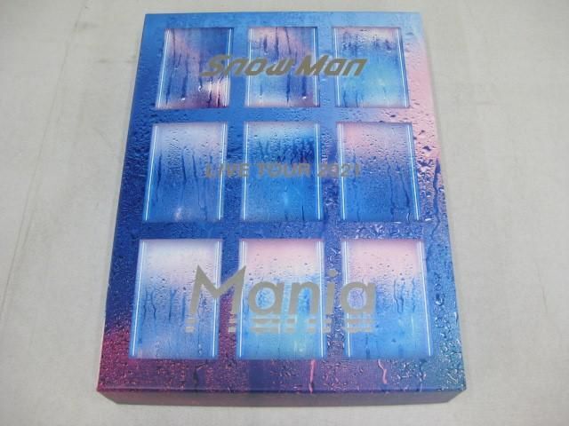 【中古品 同梱可】 Snow Man Blu-ray LIVE TOUR 2021 Mania 初回盤 3BD
