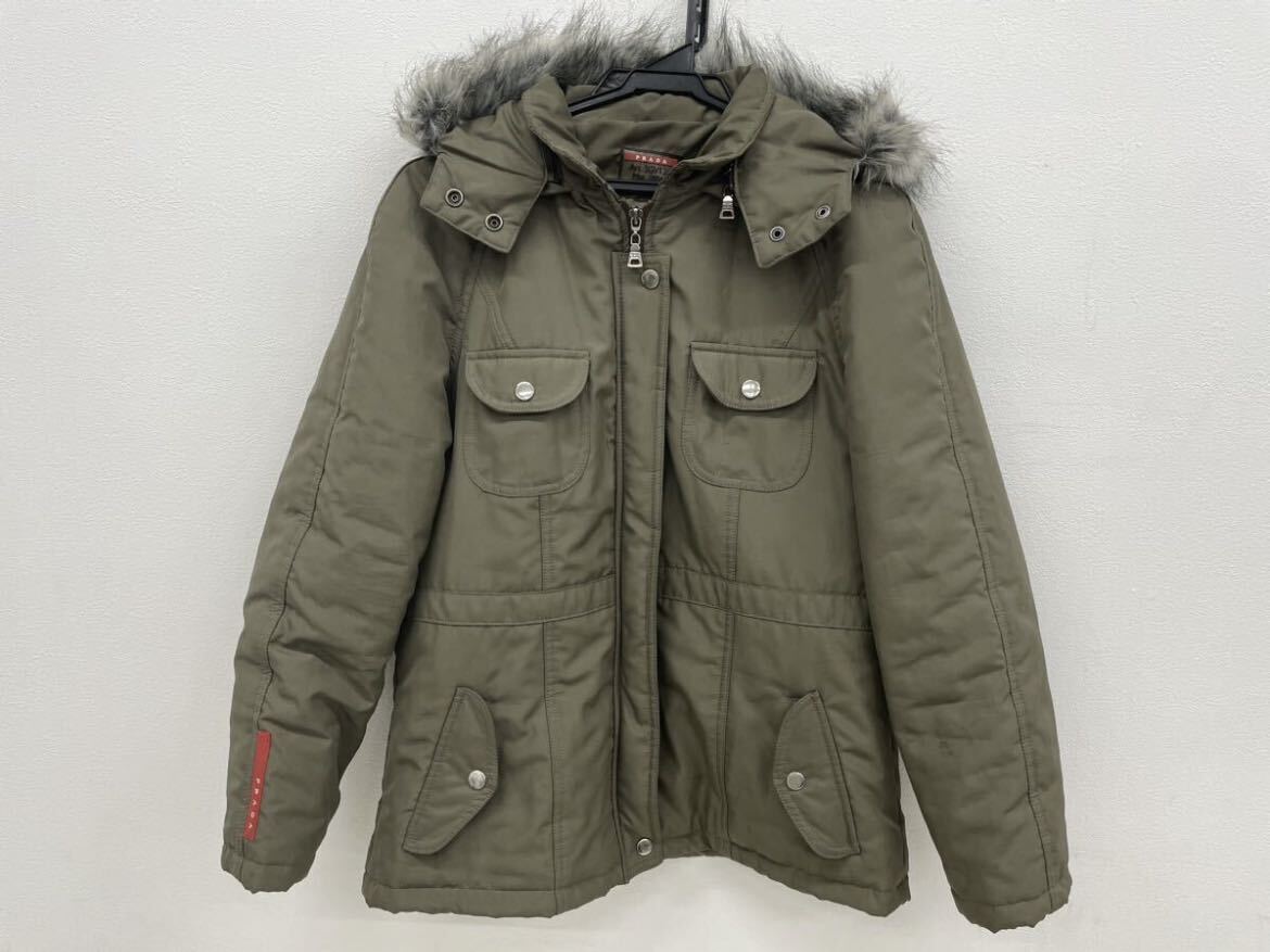 PRADA プラダ 中綿ナイロンジャケット Art.SGV126 Mat.09W PRADA プラダ 中綿ナイロンジャケット Art.SGV126 Mat.09W