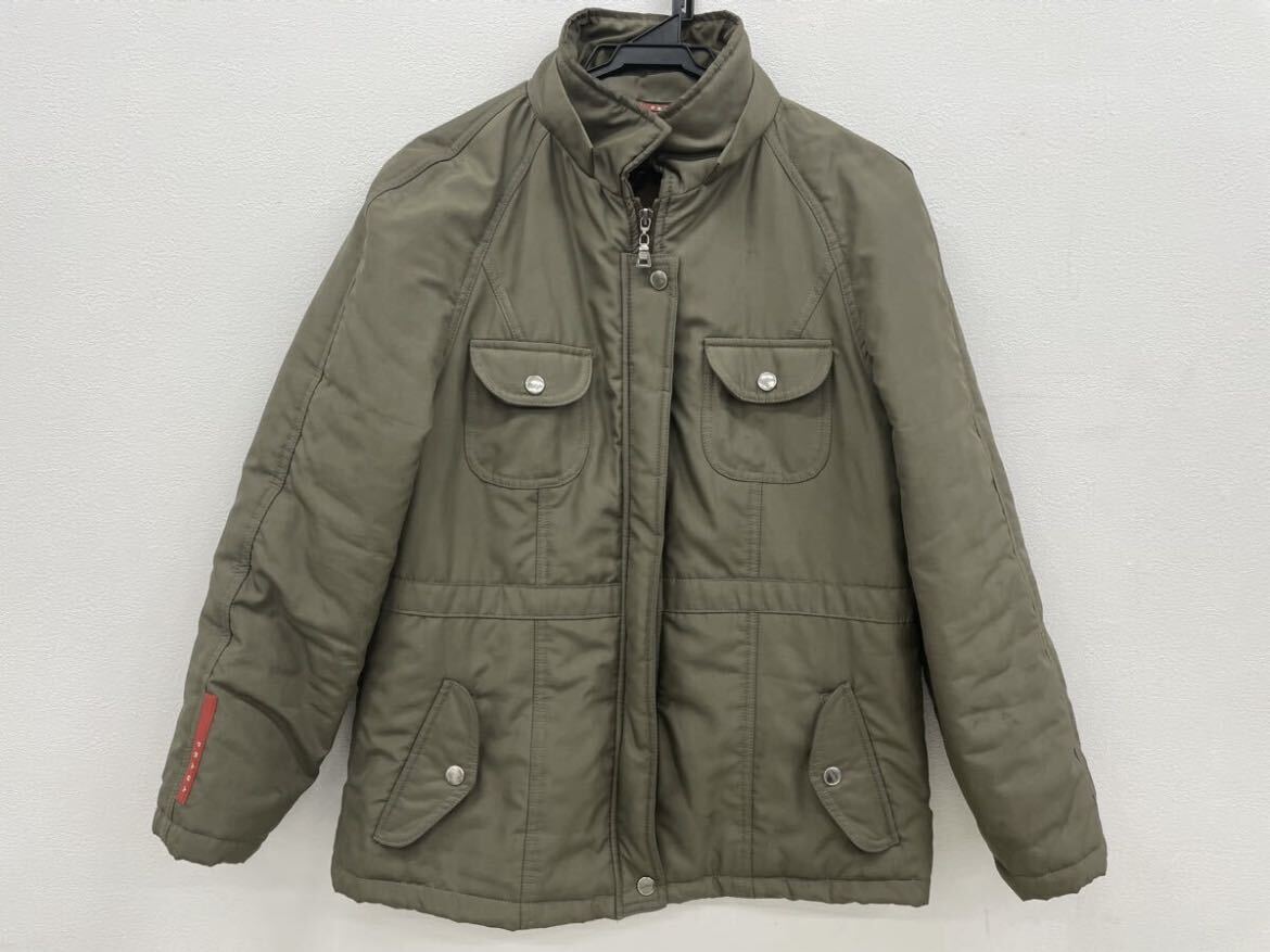 PRADA プラダ 中綿ナイロンジャケット Art.SGV126 Mat.09W PRADA プラダ 中綿ナイロンジャケット Art.SGV126 Mat.09W