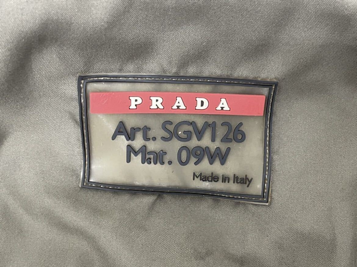 PRADA プラダ 中綿ナイロンジャケット Art.SGV126 Mat.09W PRADA プラダ 中綿ナイロンジャケット Art.SGV126 Mat.09W