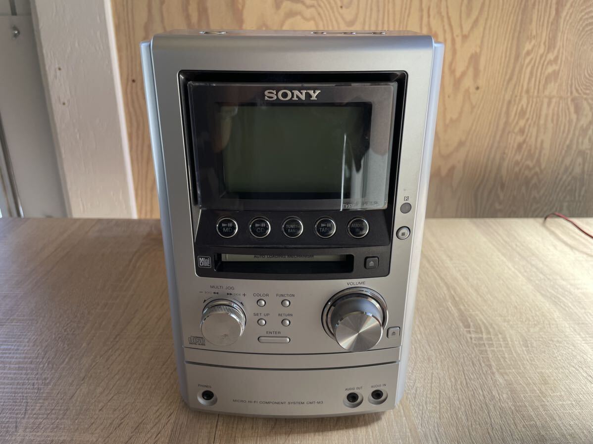 SONY ソニー マイクロハイファイコンポネートシステム CMT-M3 CD SONY ソニー マイクロハイファイコンポネートシステム CMT-M3 CD