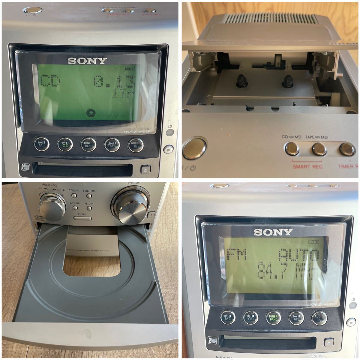 SONY ソニー マイクロハイファイコンポネートシステム CMT-M3 CD SONY ソニー マイクロハイファイコンポネートシステム CMT-M3 CD