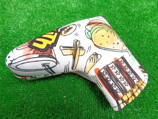 GK栄三越■ 131 ラウドマウス◆24SS◆ピン型パター用ヘッドカバー◆LM-HC0019CH/PN◆バーガー◆おすすめ◆人気