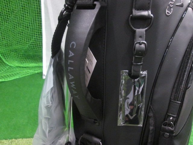 GK鈴鹿☆ 新品736 キャロウェイ★SPL-I スタンドキャディバッグ★5124497★ブラック★黒★9型/3.6ｋｇ★47インチ対応★