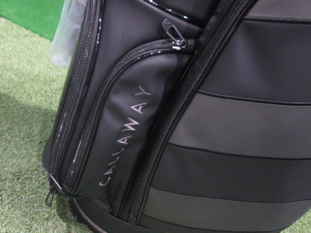 GK鈴鹿☆ 新品736 キャロウェイ★SPL-I スタンドキャディバッグ★5124497★ブラック★黒★9型/3.6ｋｇ★47インチ対応★