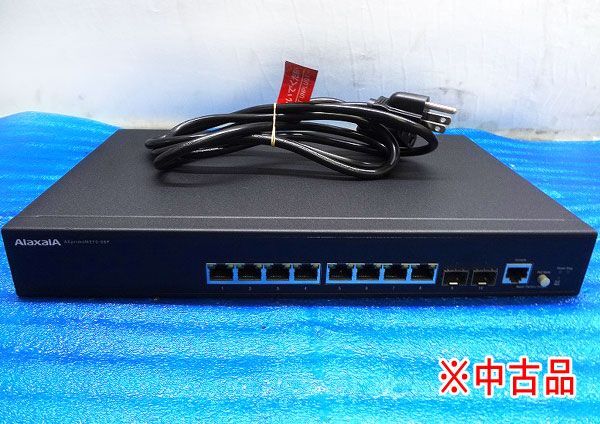 送料300円(税込)■zz018■ALAXALA AXprimo M210-08P 8ポート パソコン 周辺機器 ハブ スイッチハブ ※中古【シンオク】