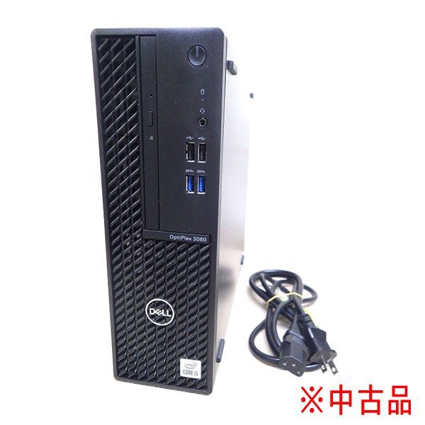 送料300円(税込)■zz003■DELL デスクトップPC OptiPlex 3080 Win11Pro/Core i5-10500@3.1GHz/メモリ8GB/SSD256GB ※中古【シンオク】