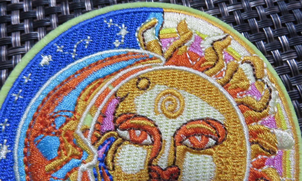{OR оранжевый три день месяц }#[ месяц . солнце SUN MOON] супер изящный { Греция Mexico бог .. дизайн ] вышивка нашивка # музыка музыка * искусство искусство изобразительное искусство *