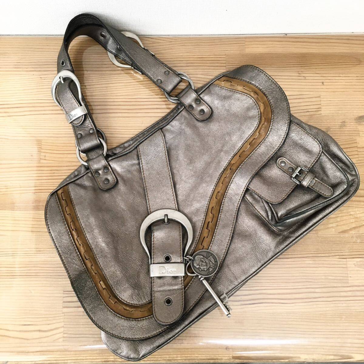 良品・シリアル付 Christian Diorガウチョバッグ ジョン 良品・シリアル付 Christian Diorガウチョバッグ ジョン
