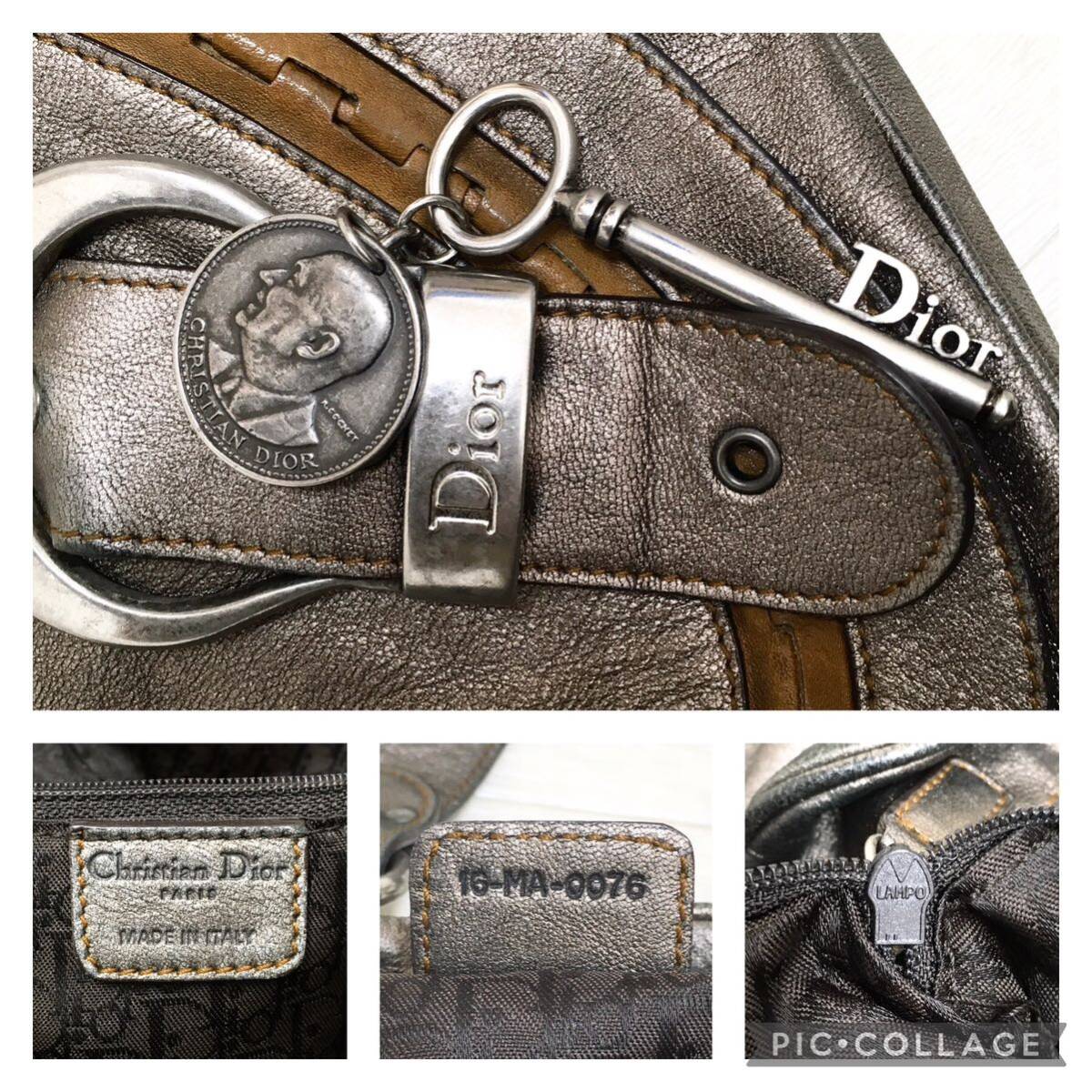 良品・シリアル付 Christian Diorガウチョバッグ ジョン 良品・シリアル付 Christian Diorガウチョバッグ ジョン