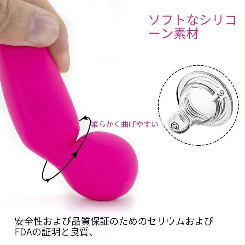 バイブレーター 靜音 10種類振動(dòng)モード IPX7防水 小型 靜音 防水 人気 便利 マッサージャー 女性用 マッサージャー