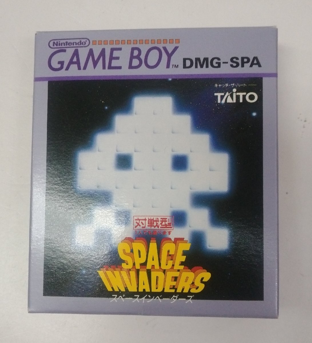 任天堂 ニンテンドー ゲームボーイ GB ゲームソフト スペースインベーダーズ 箱と説明書付き 動作確認済み