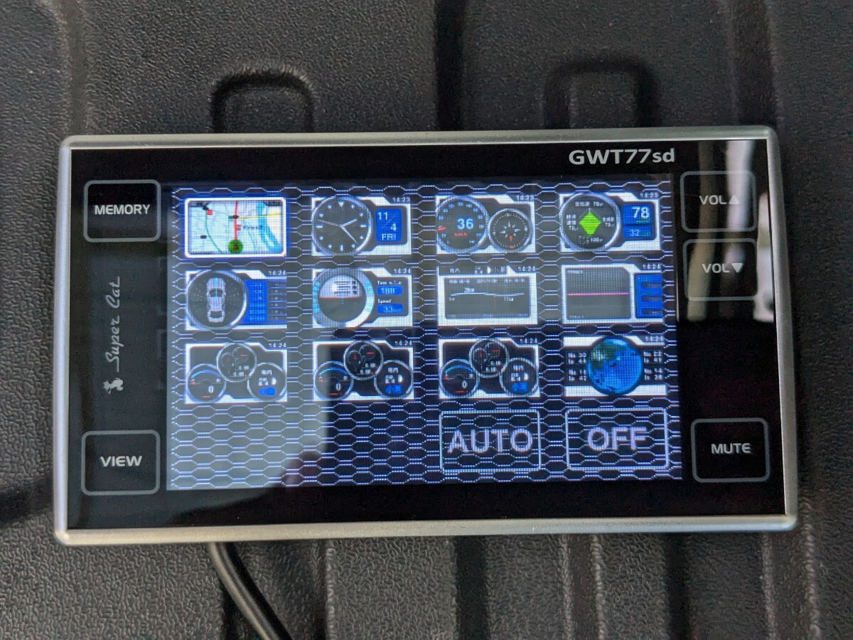 ユピテル スーパーキャット レーダー探知機 GWT77sd Amazon | ユピテル(YUPITERU) レーダー探知機 スーパーキャット