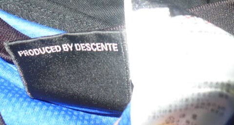 UMBRO(アンブロ：デサント)制Gガンバ大坂プラクティス半袖シャツ?　S　青×黒　ユニフォーム