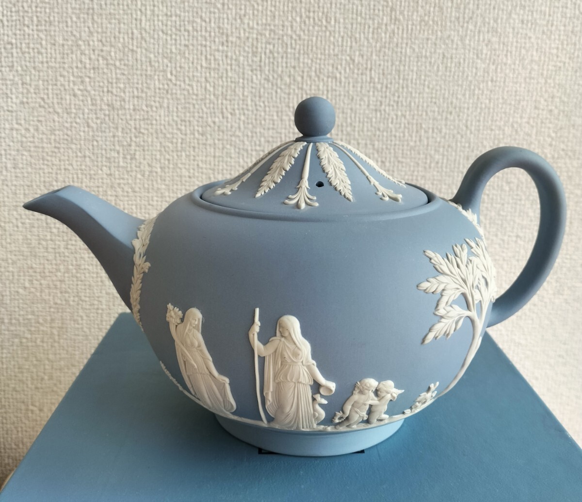 ウェッジウッド WEDGWOOD ジャスパー ティーポット撮影に使っただけの 