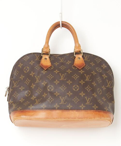 「LOUIS VUITTON」 ボストンバッグ - ブラウン レディース