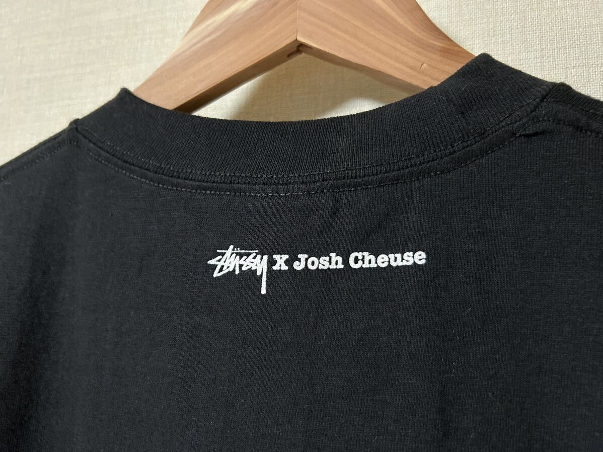 未使用 タグ付 STUSSY X Josh Cheuse Tシャツ リアムギャラガー 未使用 タグ付 STUSSY X Josh Cheuse Tシャツ リアムギャラガー