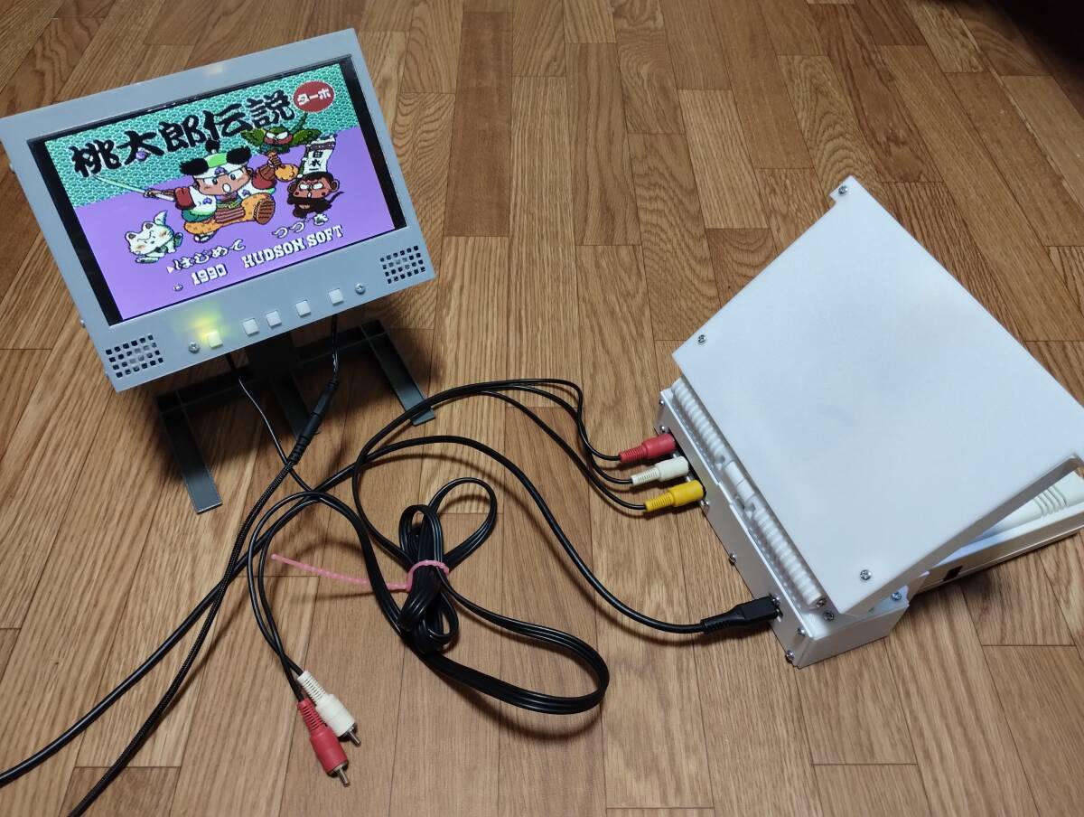 PCエンジン 用 液晶 モニター ポータブル LCD type-c USB PD