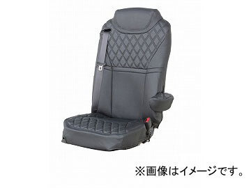 ジェットイノウエ COMBI車種別シートカバー ヒノ 17プロフィア 高機能シート用 AT車・MT車 2017年05月~ 黒/黒糸 595366