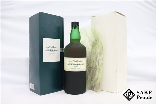 ◇1円～ サントリー ピュアモルト 白州蒸溜所秘蔵モルト 700ml 43％ 箱付き ジャパニーズ
