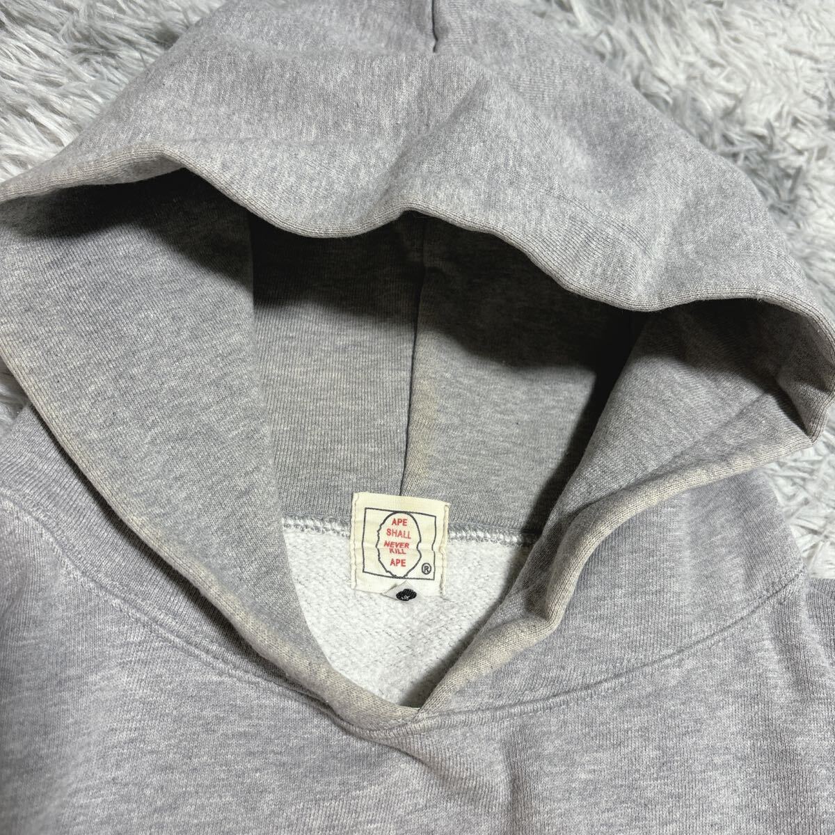 A BATHING APE エイプ ロゴ スウェット パーカー ビッグ A BATHING APE エイプ ロゴ スウェット パーカー ビッグ