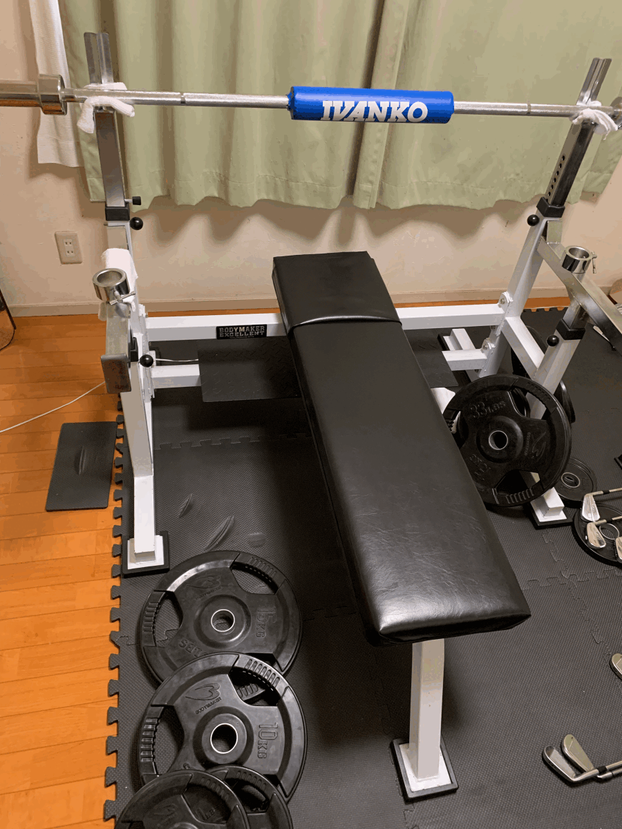 Yahoo!オークション - ベンチプレス ボディーメーカー 合計105Kg Yahoo!オークション - ベンチプレス ボディーメーカー 合計105Kg