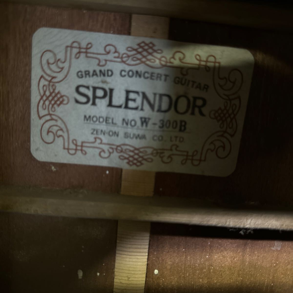SPLENDOR スプレンダー W-300B zen-on suwa ブラック SPLENDOR スプレンダー W-300B zen-on suwa ブラック