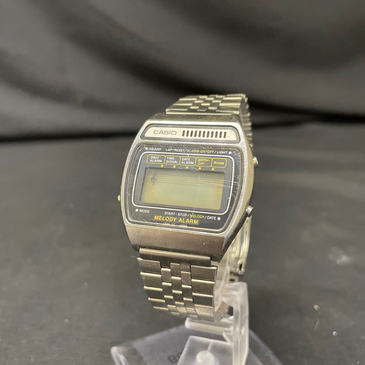 CASIO MELODY ALARM カシオ メロディーアラーム H104 メンズ 腕時計 スクエア デジタル ウォッチ 1