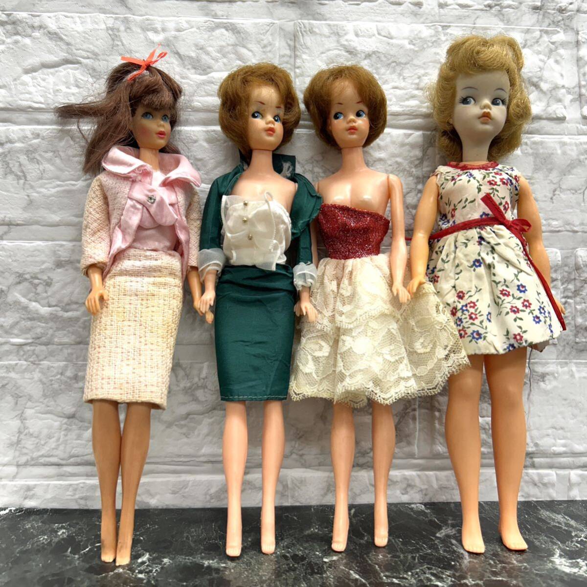 希少 4点セット リカちゃん バービー人形 1960年代 IDEAL JAPAN 希少 4点セット リカちゃん バービー人形 1960年代 IDEAL JAPAN