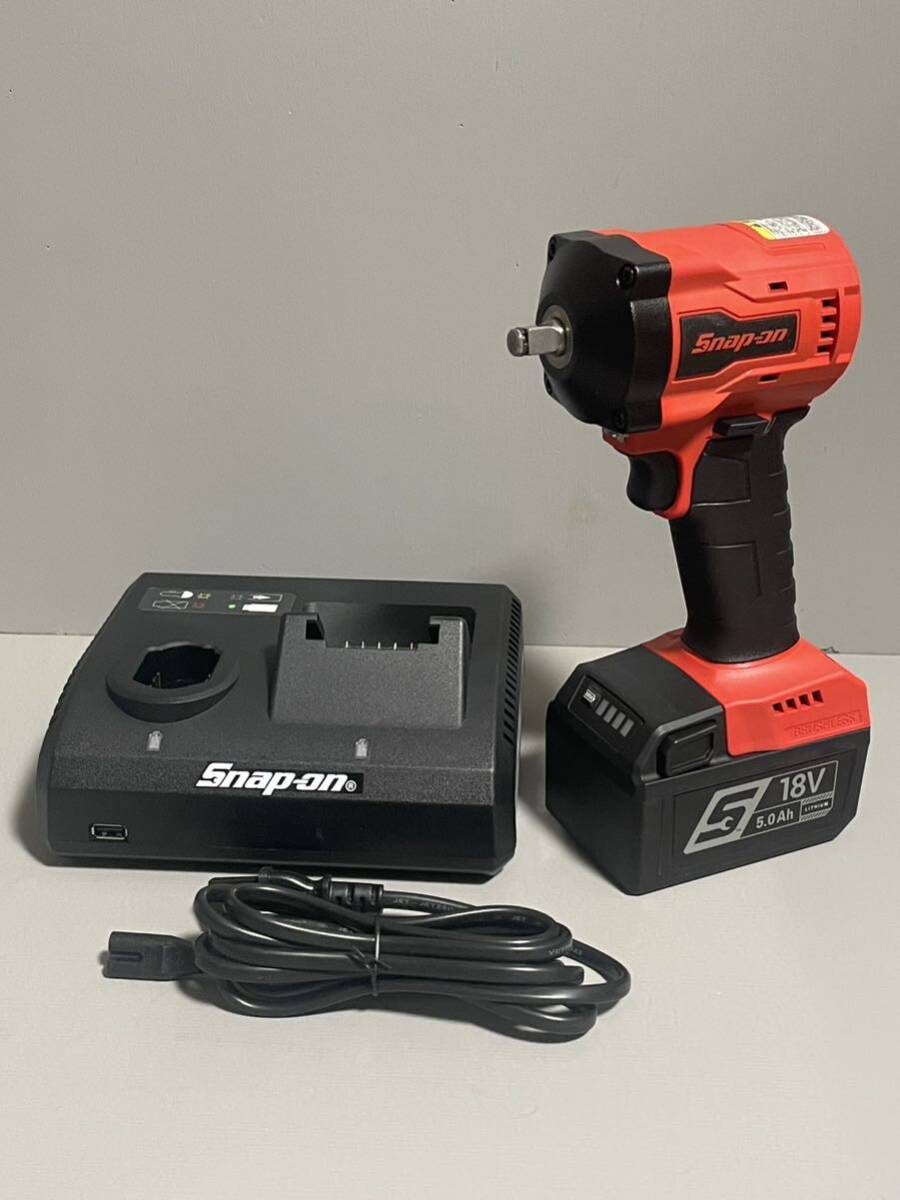 スナップオン　18V 3/8drモンスターリチウム スタッビー コードレスインパクト CT9038J2　差込角：3/8　レッド　新品